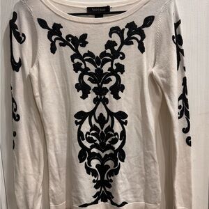 White House Black Market Ivory Sweater